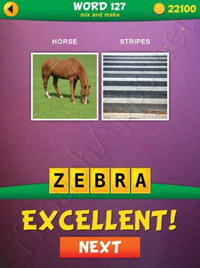 2 Pics 1 Word Mix And Make Pack Word 127 Solution