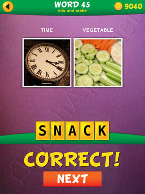 2 Pics 1 Word Mix And Make Pack Word 45 Solution
