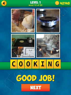 4 Pics 1 Word Puzzle - More Words - Level 1 Word 12 Solution
