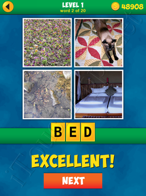 4 Pics 1 Word Puzzle - More Words - Level 1 Word 2 Solution