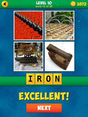 4 Pics 1 Word Puzzle - More Words - Level 10 Word 13 Solution