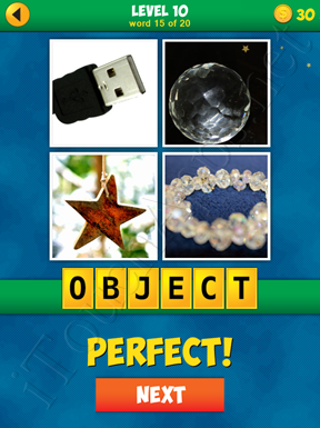4 Pics 1 Word Puzzle - More Words - Level 10 Word 15 Solution