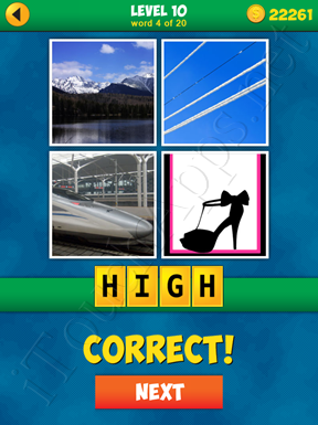 4 Pics 1 Word Puzzle - More Words - Level 10 Word 4 Solution