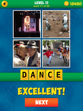 4 Pics 1 Word Puzzle - More Words - Level 11 Word 11 Solution