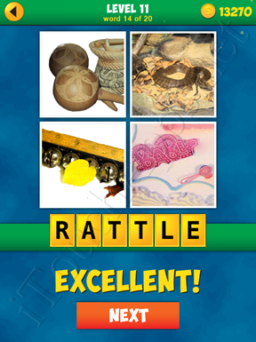 4 Pics 1 Word Puzzle - More Words - Level 11 Word 14 Solution