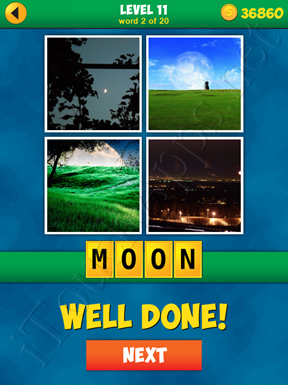 4 Pics 1 Word Puzzle - More Words - Level 11 Word 2 Solution