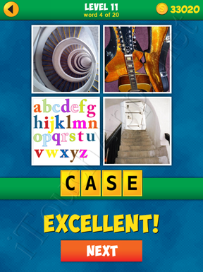 4 Pics 1 Word Puzzle - More Words - Level 11 Word 4 Solution