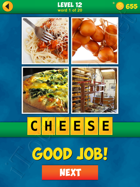 4 Pics 1 Word Puzzle - More Words - Level 12 Word 1 Solution