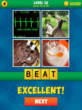 4 Pics 1 Word Puzzle - More Words - Level 12 Word 10 Solution