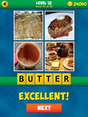 4 Pics 1 Word Puzzle - More Words - Level 12 Word 15 Solution