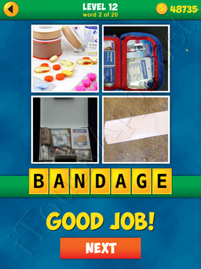 4 Pics 1 Word Puzzle - More Words - Level 12 Word 2 Solution