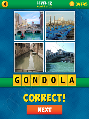 4 Pics 1 Word Puzzle - More Words - Level 12 Word 9 Solution