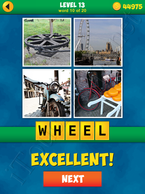 4 Pics 1 Word Puzzle - More Words - Level 13 Word 10 Solution