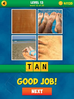 4 Pics 1 Word Puzzle - More Words - Level 13 Word 12 Solution