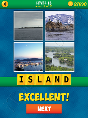 4 Pics 1 Word Puzzle - More Words - Level 13 Word 18 Solution