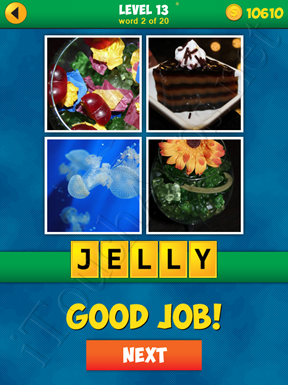 4 Pics 1 Word Puzzle - More Words - Level 13 Word 2 Solution