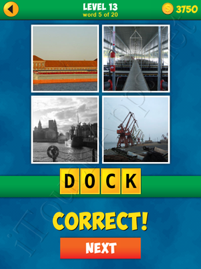4 Pics 1 Word Puzzle - More Words - Level 13 Word 5 Solution