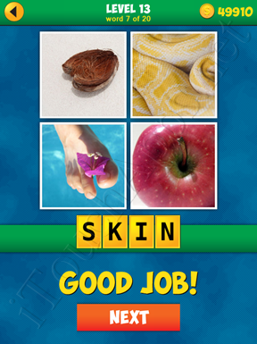 4 Pics 1 Word Puzzle - More Words - Level 13 Word 7 Solution