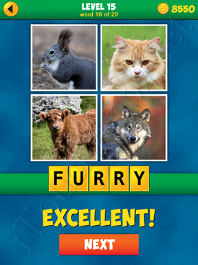 4 Pics 1 Word Puzzle - More Words - Level 15 Word 10 Solution