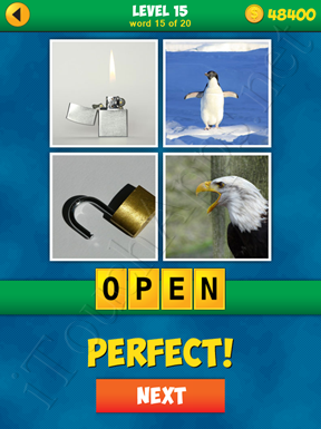 4 Pics 1 Word Puzzle - More Words - Level 15 Word 15 Solution