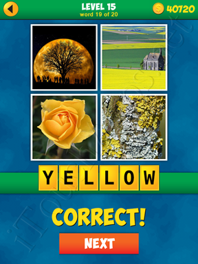 4 Pics 1 Word Puzzle - More Words - Level 15 Word 19 Solution
