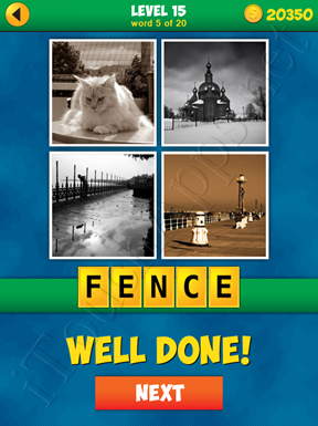 4 Pics 1 Word Puzzle - More Words - Level 15 Word 5 Solution