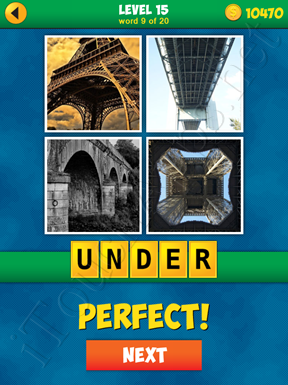 4 Pics 1 Word Puzzle - More Words - Level 15 Word 9 Solution