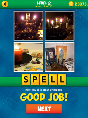 4 Pics 1 Word Puzzle - More Words - Level 2 Word 17 Solution