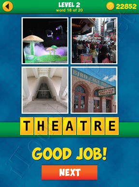 4 Pics 1 Word Puzzle - More Words - Level 2 Word 18 Solution