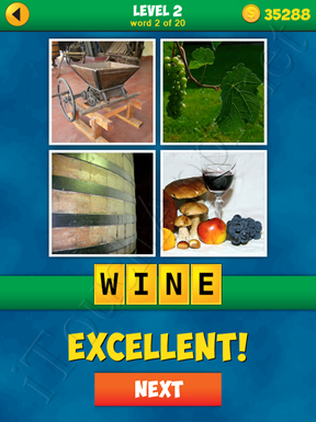 4 Pics 1 Word Puzzle - More Words - Level 2 Word 2 Solution
