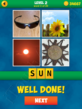 4 Pics 1 Word Puzzle - More Words - Level 2 Word 3 Solution
