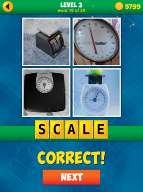 4 Pics 1 Word Puzzle - More Words - Level 3 Word 16 Solution