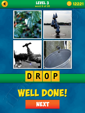 4 Pics 1 Word Puzzle - More Words - Level 3 Word 9 Solution