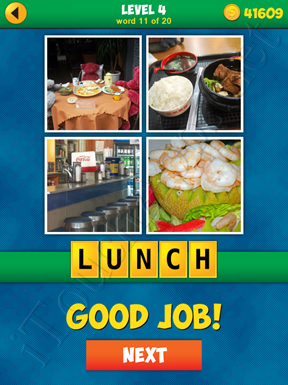 4 Pics 1 Word Puzzle - More Words - Level 4 Word 11 Solution