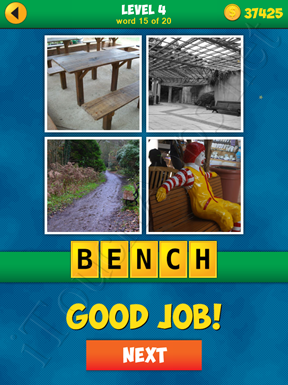 4 Pics 1 Word Puzzle - More Words - Level 4 Word 15 Solution