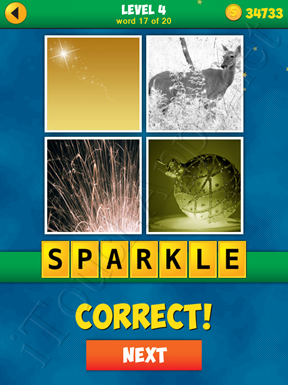 4 Pics 1 Word Puzzle - More Words - Level 4 Word 17 Solution