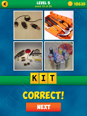 4 Pics 1 Word Puzzle - More Words - Level 5 Word 10 Solution