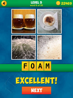 4 Pics 1 Word Puzzle - More Words - Level 5 Word 6 Solution