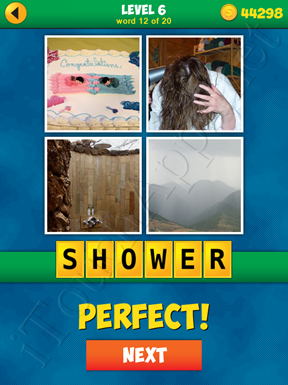 4 Pics 1 Word Puzzle - More Words - Level 6 Word 12 Solution