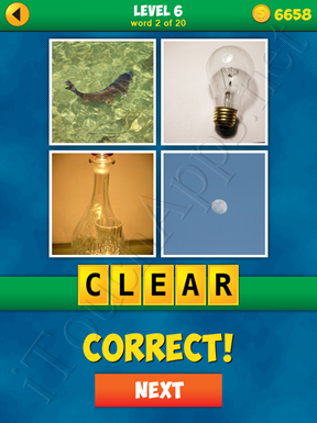 4 Pics 1 Word Puzzle - More Words - Level 6 Word 2 Solution