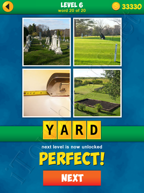 4 Pics 1 Word Puzzle - More Words - Level 6 Word 20 Solution