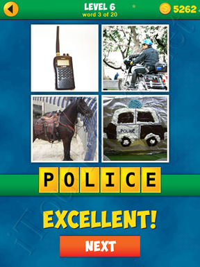 4 Pics 1 Word Puzzle - More Words - Level 6 Word 3 Solution