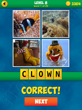 4 Pics 1 Word Puzzle - More Words - Level 8 Word 1 Solution