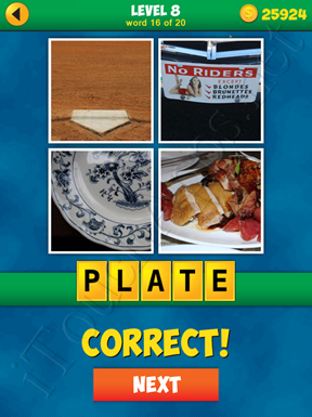 4 Pics 1 Word Puzzle - More Words - Level 8 Word 16 Solution