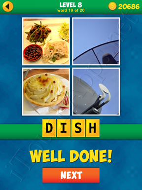 4 Pics 1 Word Puzzle - More Words - Level 8 Word 19 Solution