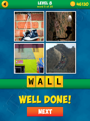 4 Pics 1 Word Puzzle - More Words - Level 8 Word 5 Solution