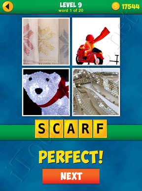 4 Pics 1 Word Puzzle - More Words - Level 9 Word 1 Solution