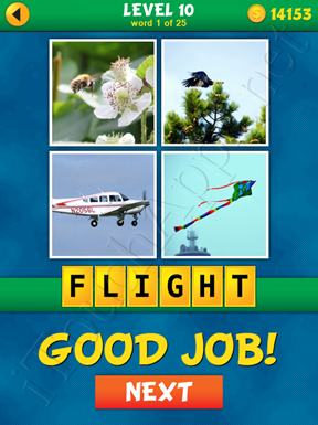 4 Pics 1 Word Puzzle - What's That Word Level 10 Word 1 Solution
