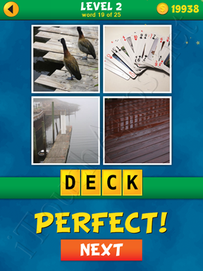 4 Pics 1 Word Puzzle - What's That Word Level 2 Word 19 Solution