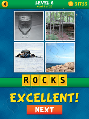 4 Pics 1 Word Puzzle - What's That Word Level 6 Word 1 Solution